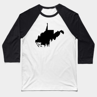 Dolly Sods WV Baseball T-Shirt